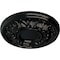 Ekena Millwork Odessa Ceiling Medallion (Fits Canopies up to 2 1/2"), Hand-Painted Black Pearl, 7 1/2"OD x 1 1/8"P CM07ODBPS - alternate 2
